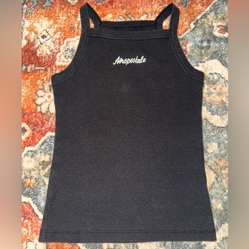 Aeropostale Ribbed Halter Tank Top - Size small